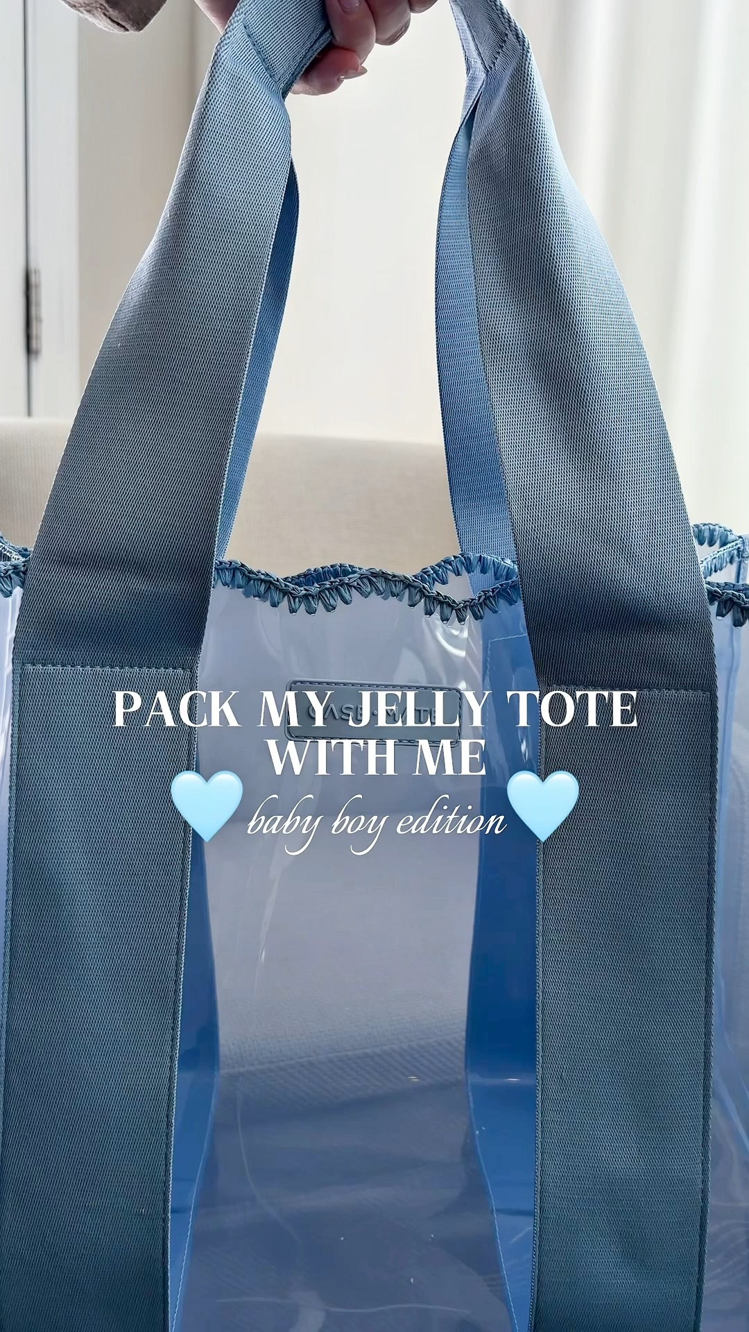 Baby Boy diaper bag items! Pack my jelly tote with me 🩵 

#LTKKids #LTKBaby #LTKBump