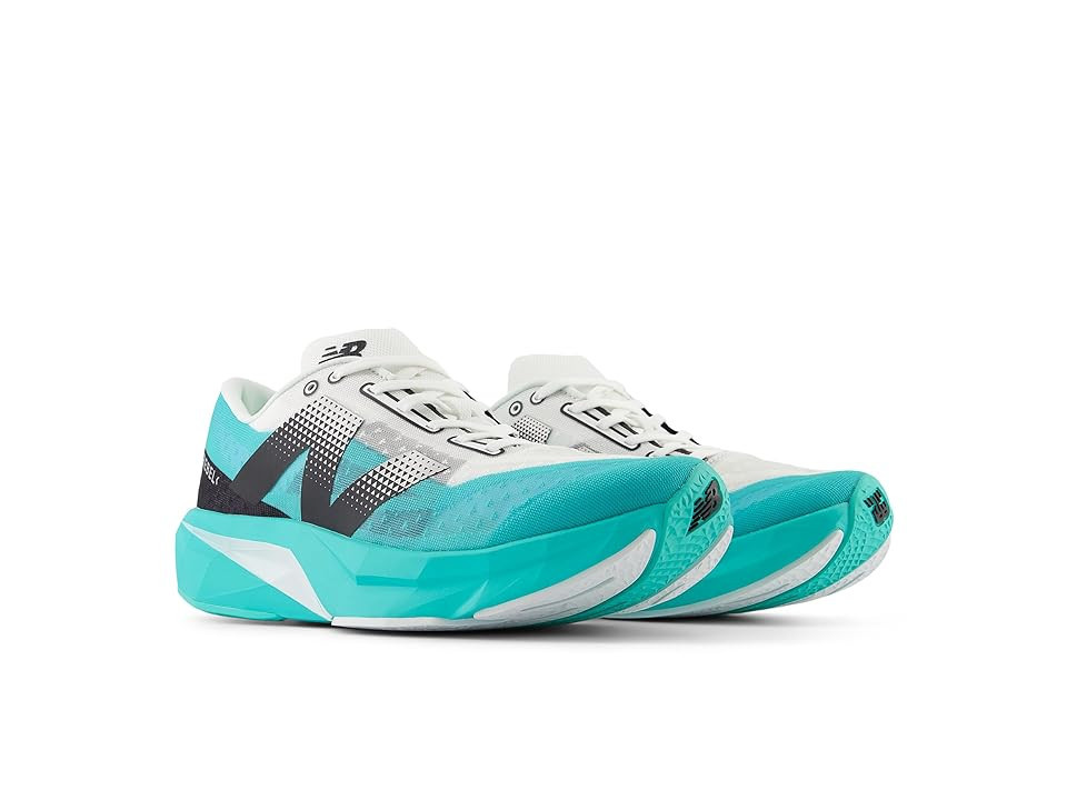 New Balance FuelCell Rebel v4 Men's Shoes Cyber Jade/White : 12.5 EE - Wide, Synthetic | Zappos