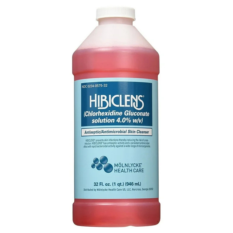 Hibiclens Liquid Antiseptic / Antimicrobial Skin Cleanser Bottle 32 oz. 57532 1 Ct - Walmart.com | Walmart (US)