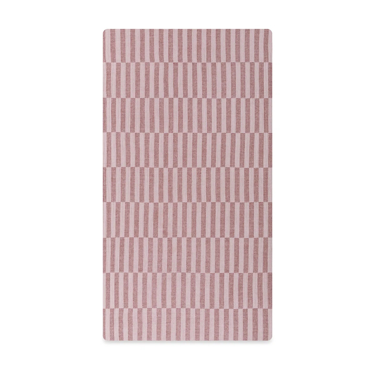 babyletto Maroon Stripe Muslin Crib Sheet | Wayfair | Wayfair North America