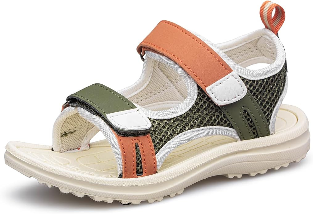 vibdiv Boys Girls Sandals Open-Toe Summer Outdoor Unisex Child Sport Sandals Athletic Lightweight... | Amazon (US)
