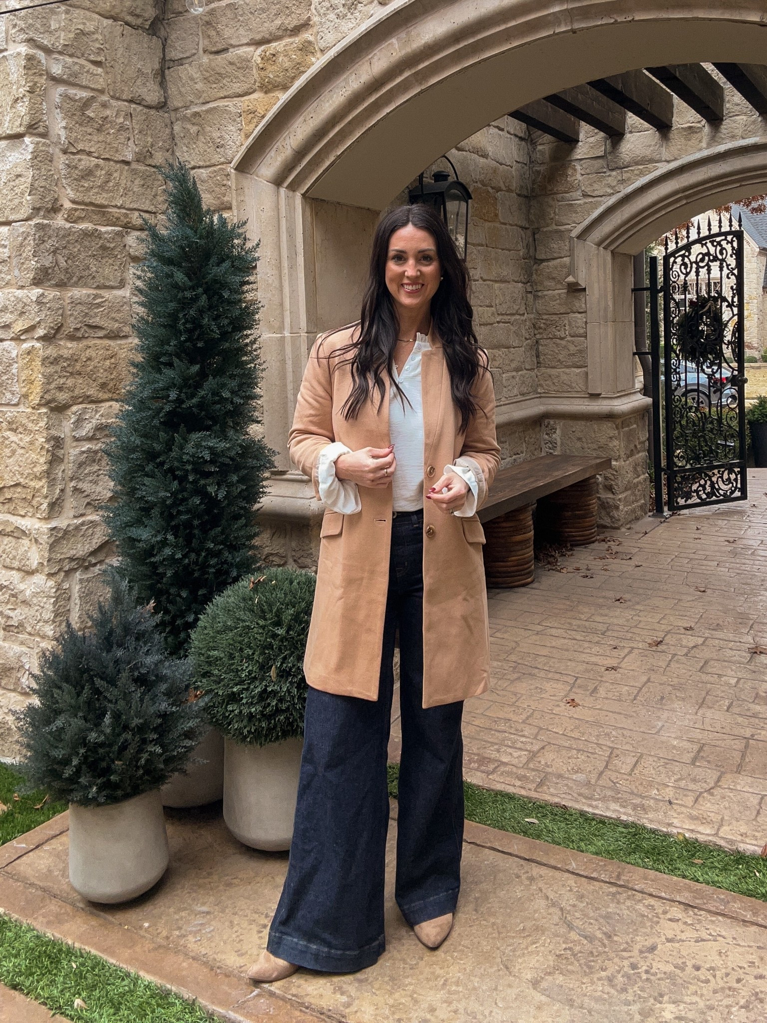 Love this long blazer from Gibson Look! My favorite blazer but long, love the more casual material 

#LTKOver40 #LTKootd #LTKWorkwear