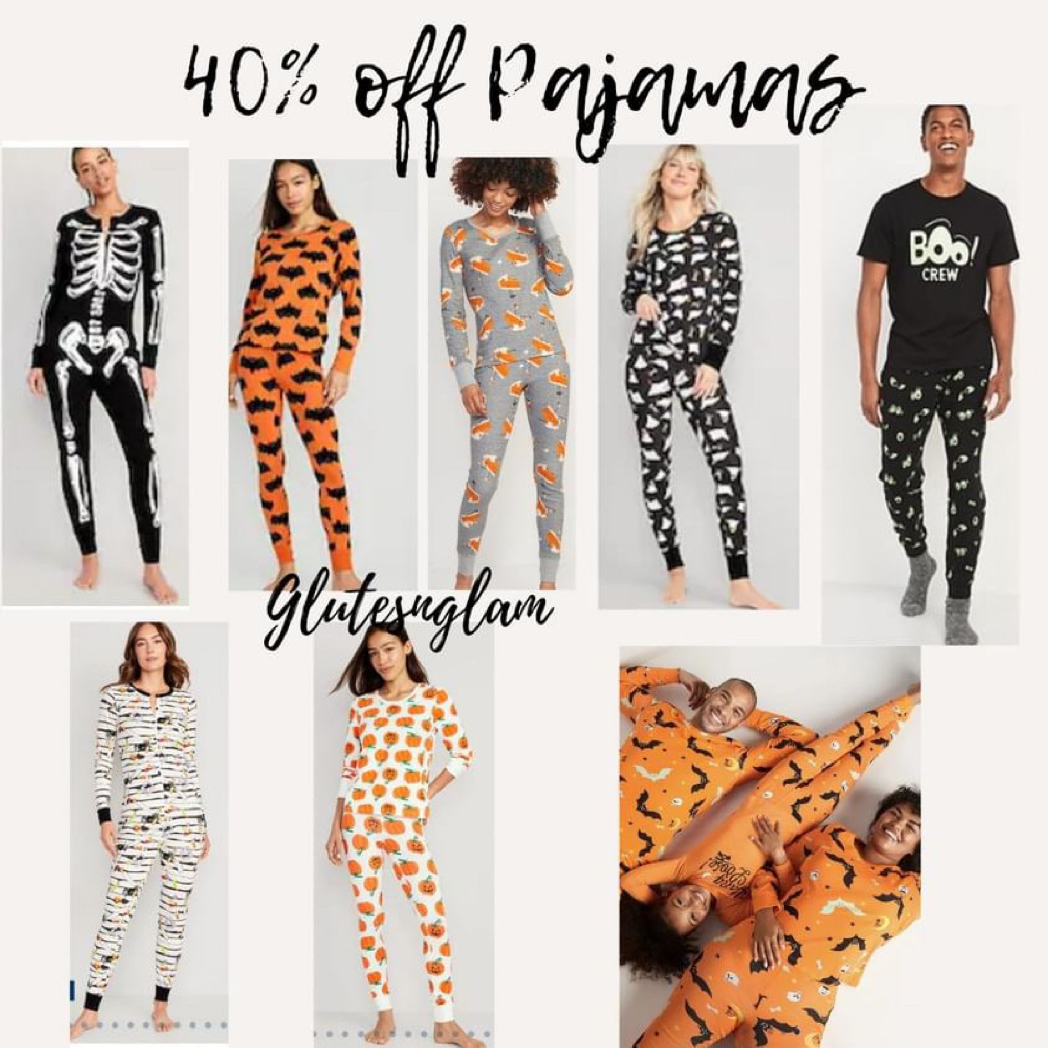 Cozy pajamas on sale 40% off plus stack any super cash you may have. Family matching pajamas, Halloween pajamas, two piece pajama sets, wide leg pajama pants, loungewear, fall pajamas, old navy  

#LTKsalealert #LTKSeasonal #LTKfindsunder50