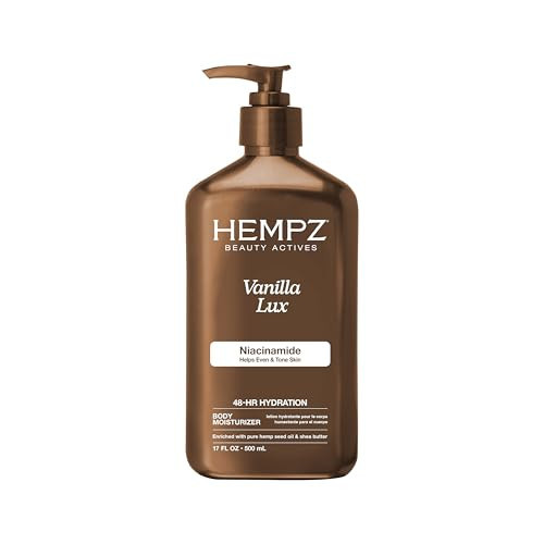 Hempz Vanilla Lux Herbal Body Moisturizer 17 oz. NEW LOOK | Amazon (US)