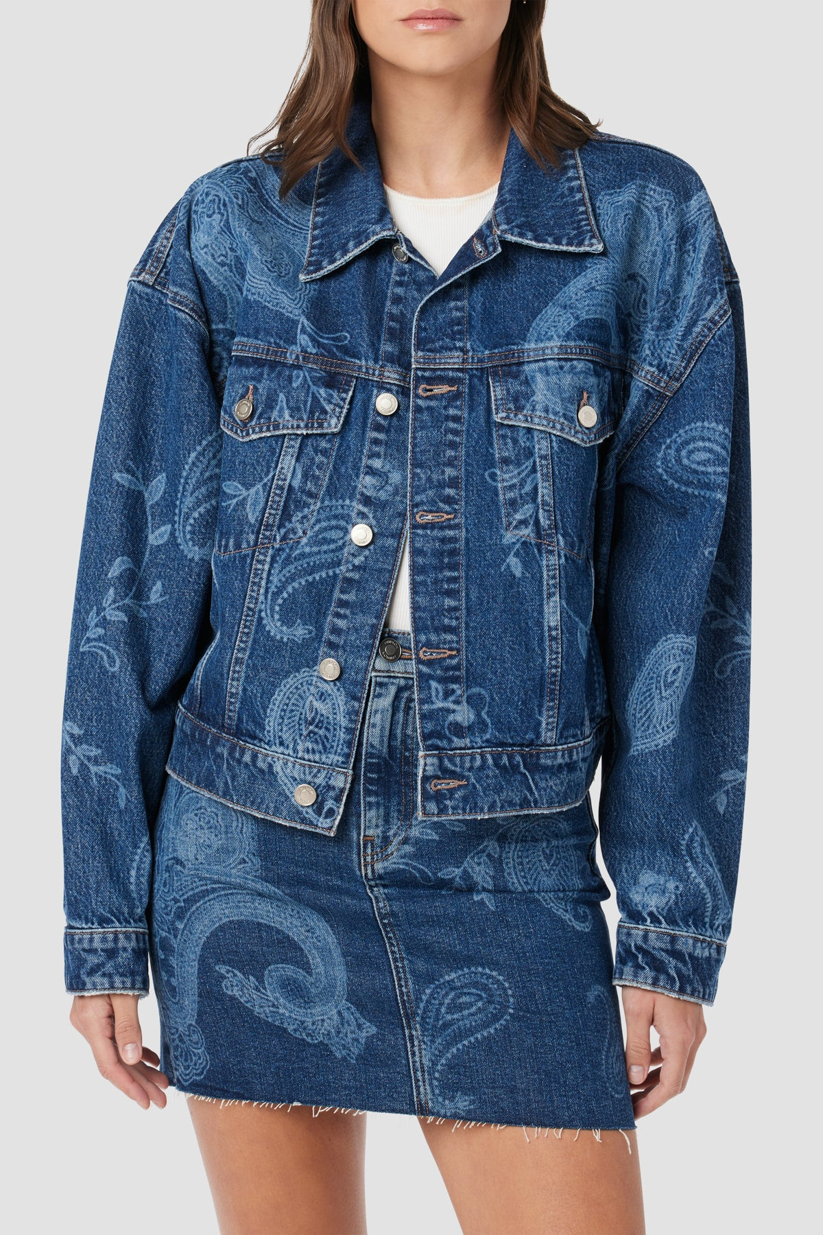 Brea Swing Trucker Jacket | Hudson Jeans