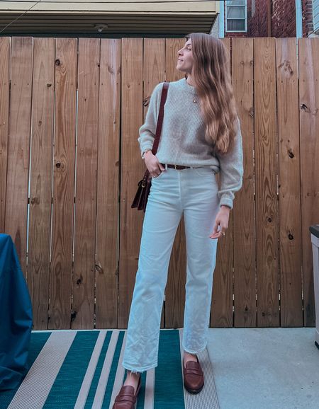Love this all neutral outfit, and this alpaca sweater is sooo soft and one of my new faves 🥰
#alpaca #classicstyle #preppy #everlane #levis

#LTKstyletip #LTKSeasonal #LTKFind