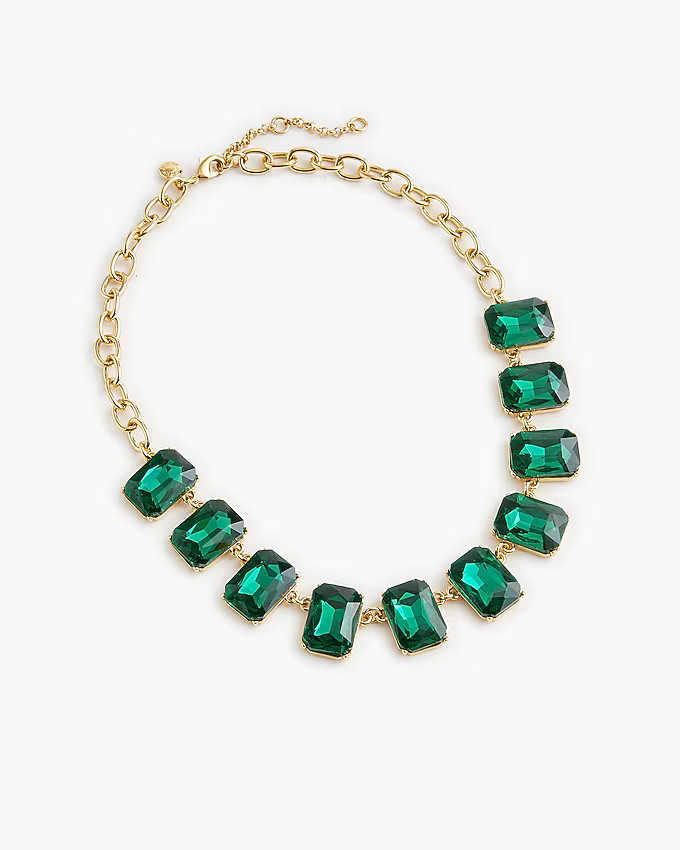 Crystal statement necklace | J.Crew Factory