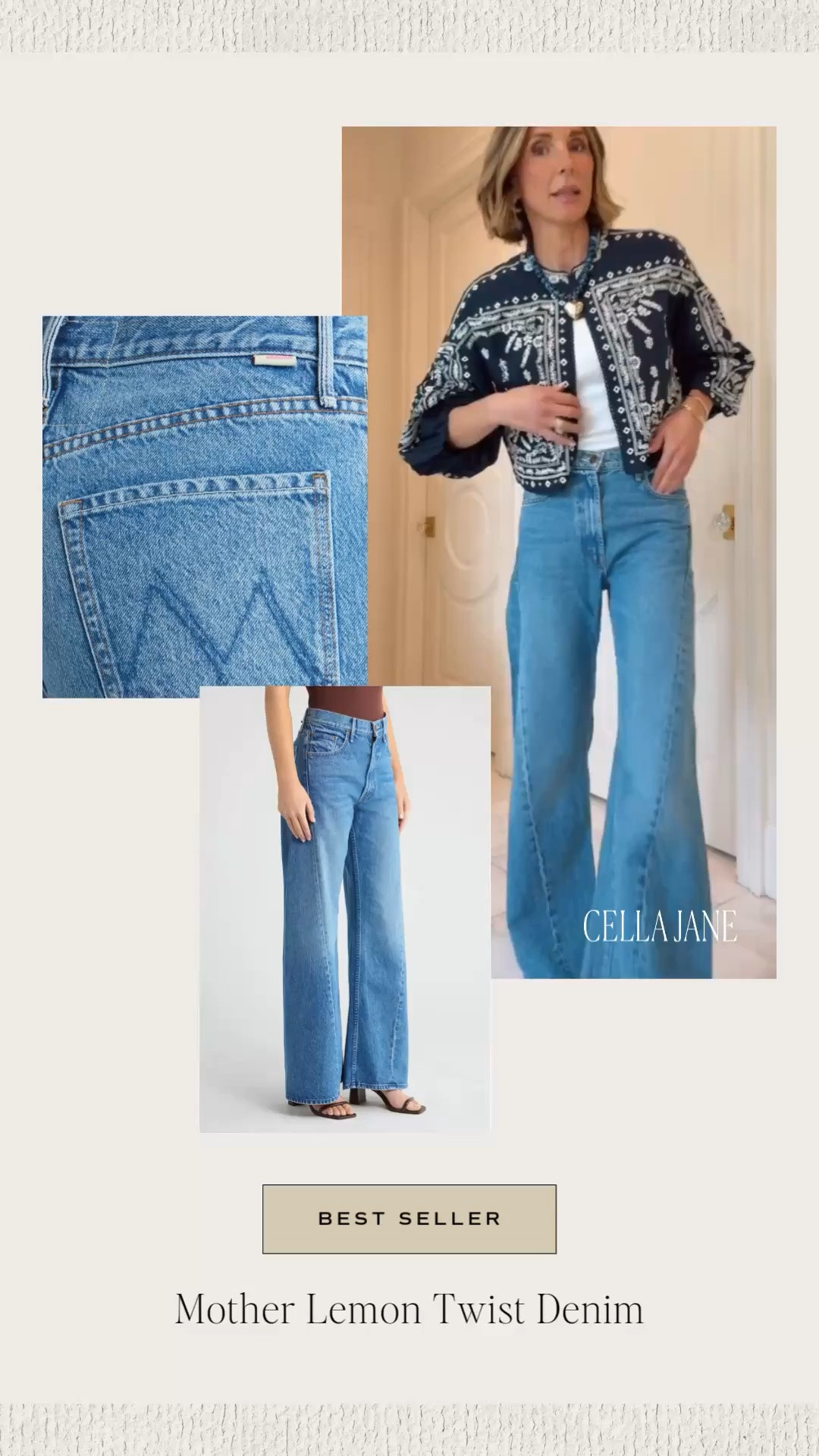 BEST SELLER ALERT 🙌🏻

These viral MOTHER jeans had everyone going crazy last year—and for good reason. One of my favorite wide-leg styles that instantly elongates your legs and you’ll wear year-round. 👖✨ I suggest sizing down one size these run a tad big.

#LTKsummer #LTKjeans