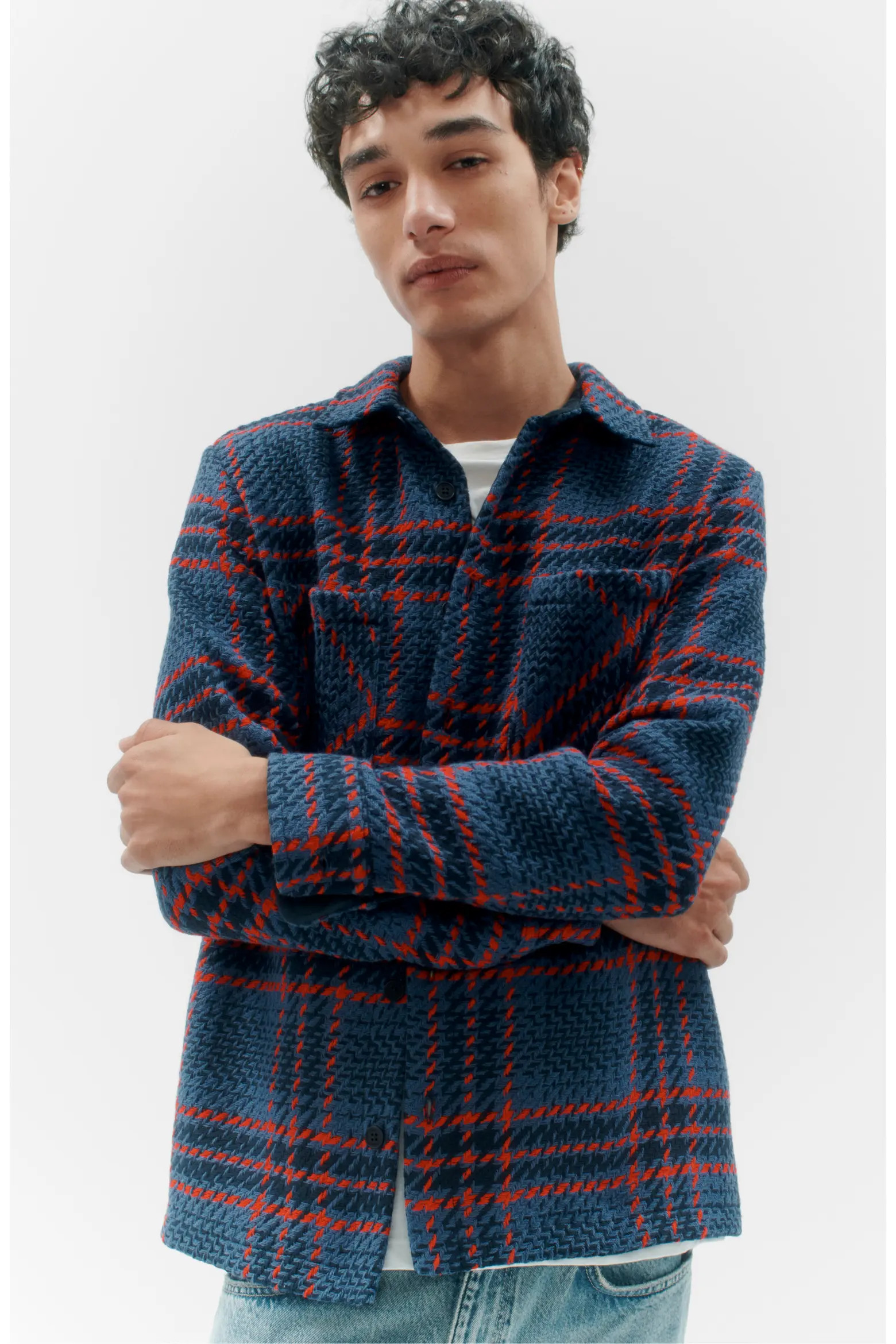 Wax London Whiting Wye Check Overshirt (Men) | Nordstrom | Nordstrom