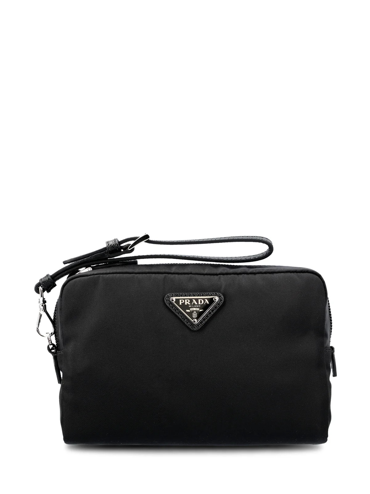 Prada Re-Nylon Zipped Around Pouch | Cettire Global