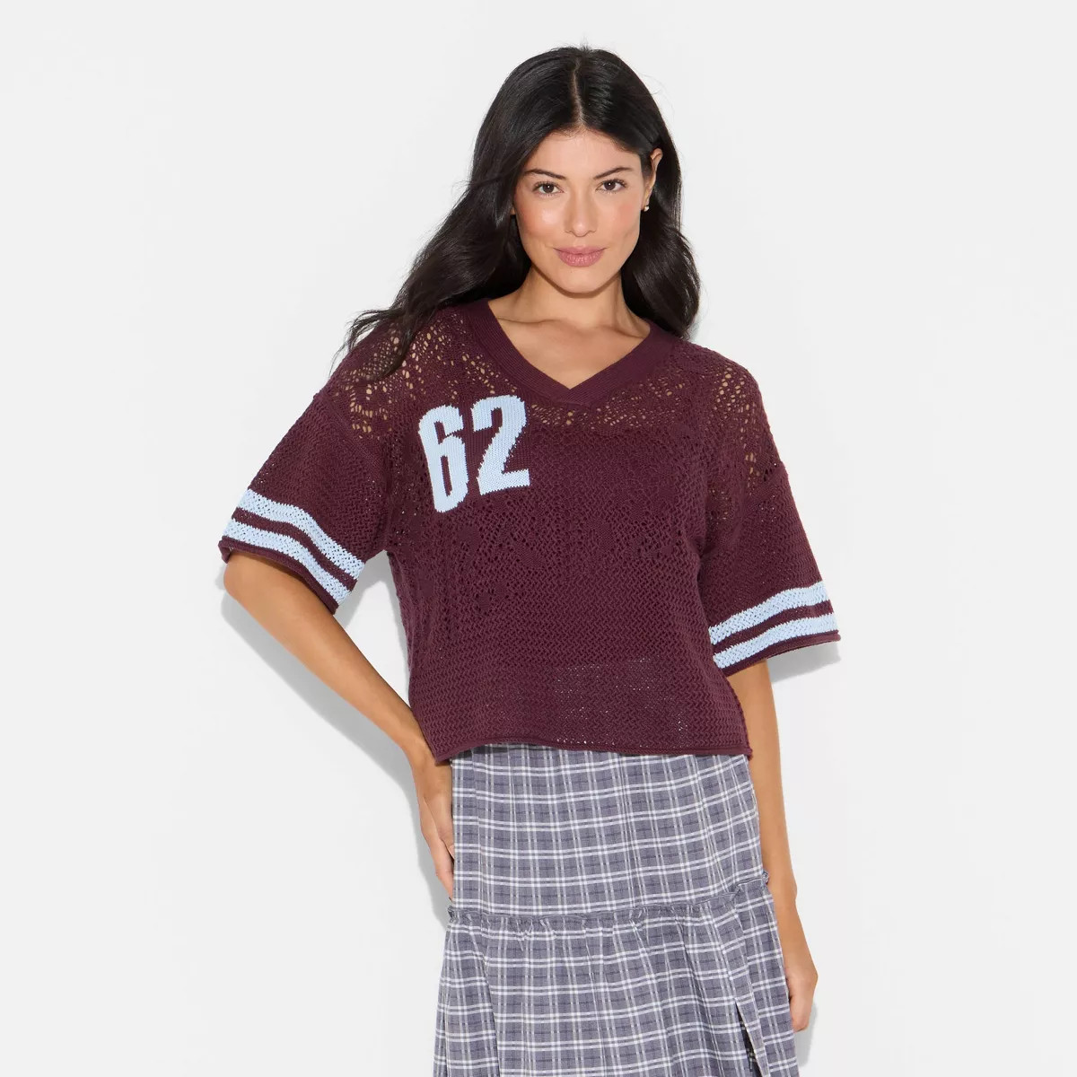 Women's Short Sleeve Jersey Pullover Sweater - Wild Fable™ | Target