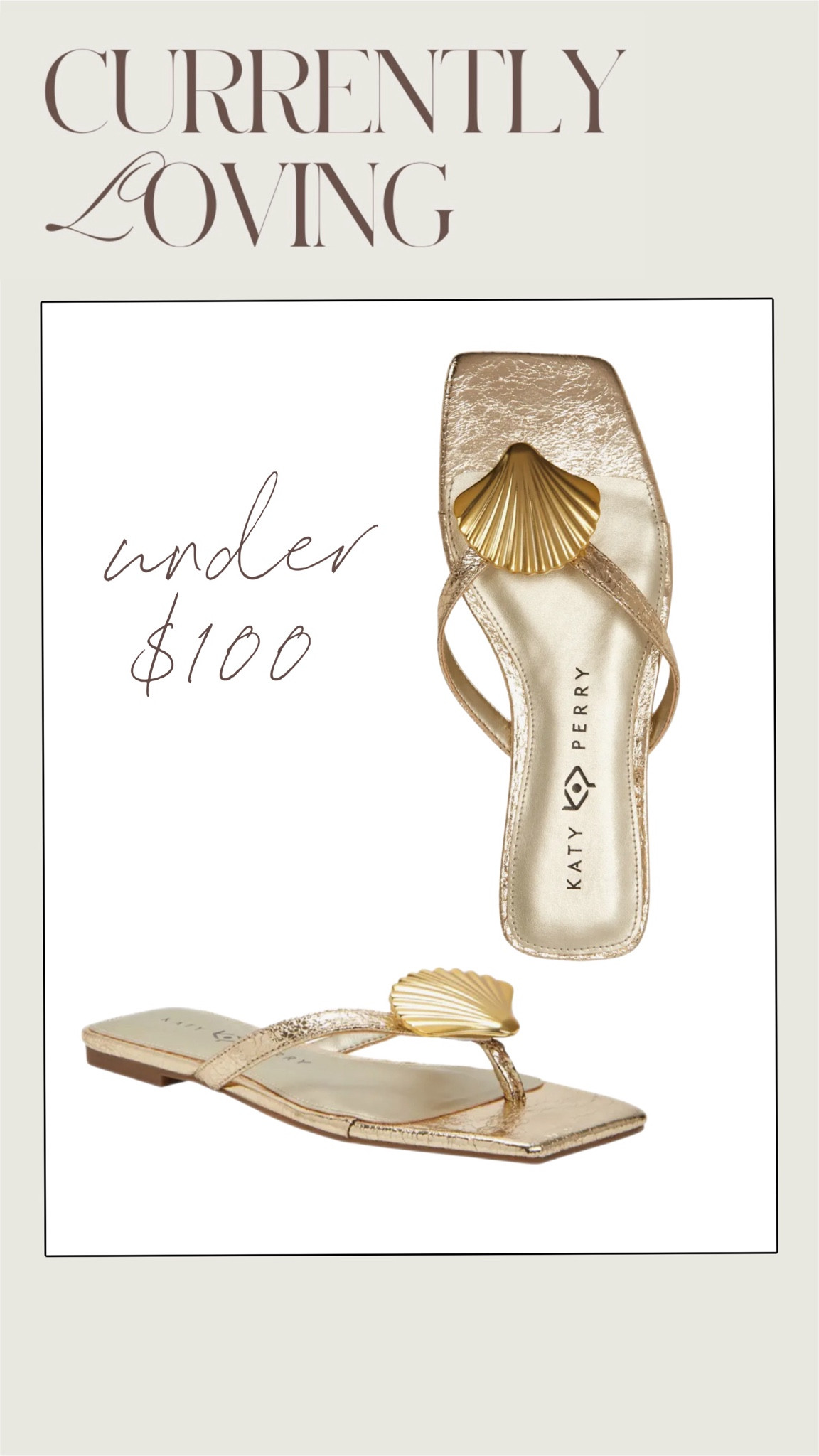 Shell Sandals under $100 🐚 

#LTKstyletip #LTKfindsunder100 #LTKshoecrush