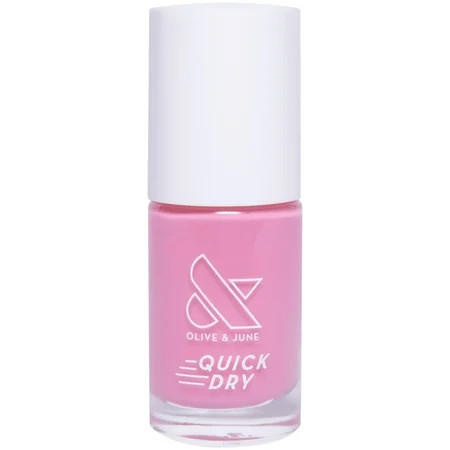 Olive & June Quick Drying Nail Polish Taffy Bright Pink 0.3 fl oz | Walmart (US)