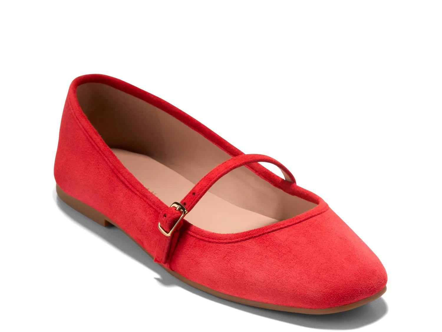 Cole Haan Yelena Ballet Flat | Women's | Salsa Red | Size 11 | Flats | Mary Jane | DSW