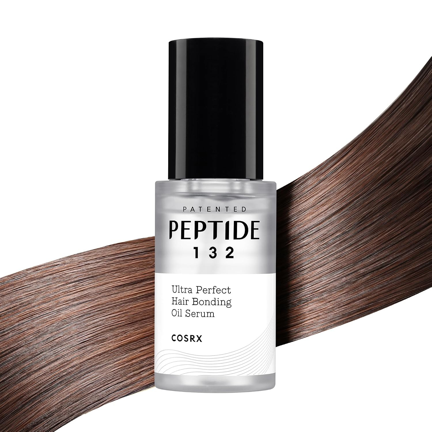 COSRX PEPTIDE 132 Hair Bonding Oil Serum, Travel Size Keratin Treatment for Frizzy, Damaged, Dry Hair – Repairs Split Ends, Adds Hair Gloss with Argan & Jojoba Oils – For All Hair Types – 0.94 fl oz | Amazon (US)