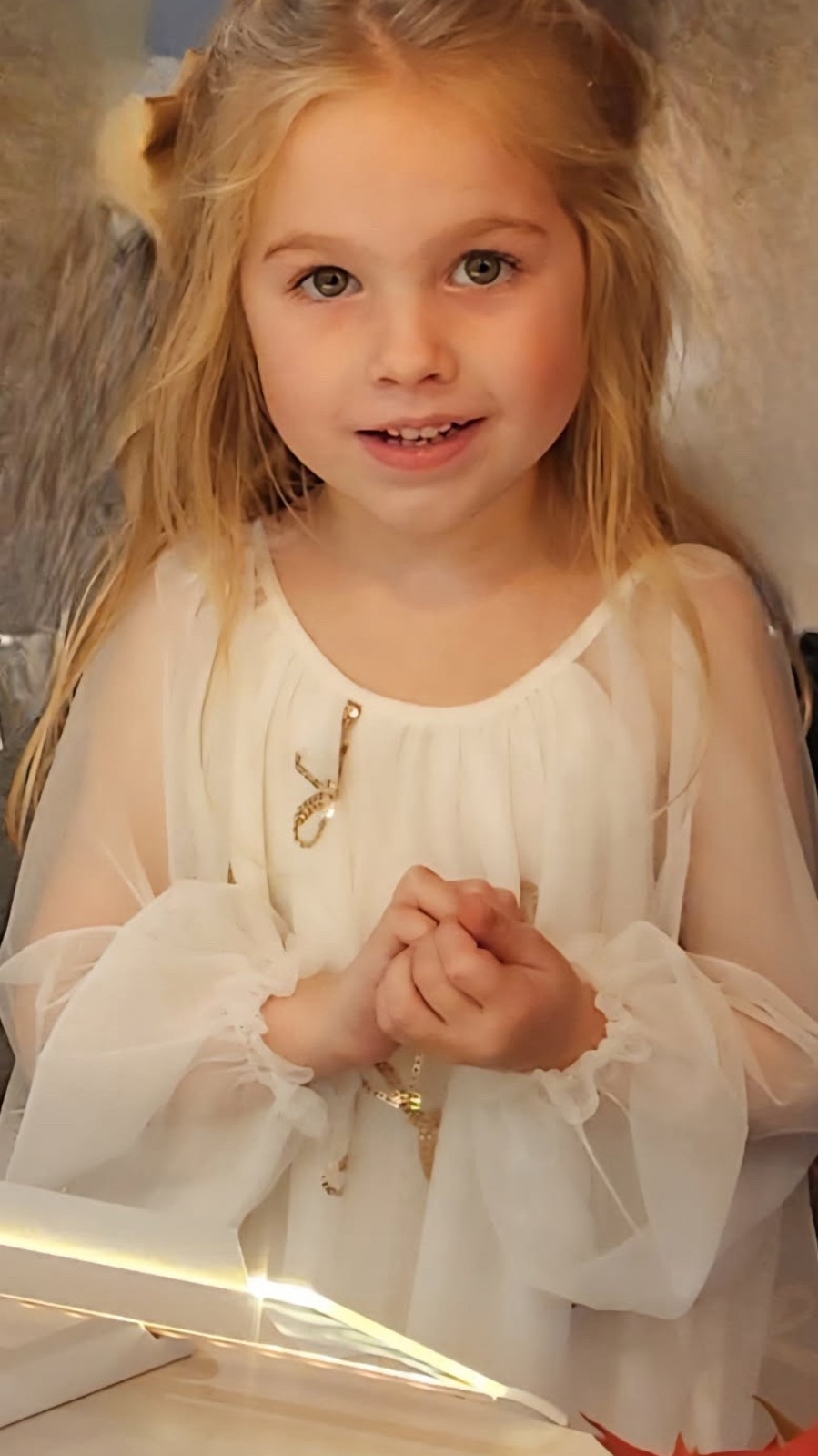 Sequin bow dress Olivia also wore for Christmas. Wearing a 5T. It’s so beautiful in person and Olivia said she looked like an angel!
Sequin toddler dress
Sequin kids dress
Bow dress girls
Bow dress toddler
White dress toddler girls
Target fashion 
Cat and Jack dress


#LTKKids #LTKHoliday #LTKFindsUnder50