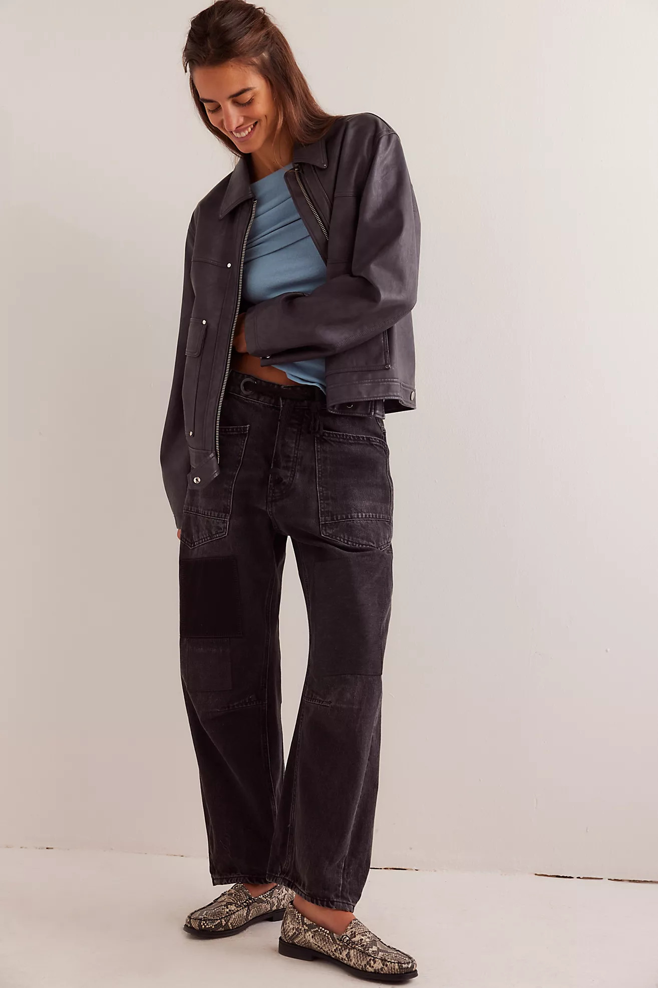 We The Free Moxie Pull-On Barrel Jeans | Free People (Global - UK&FR Excluded)