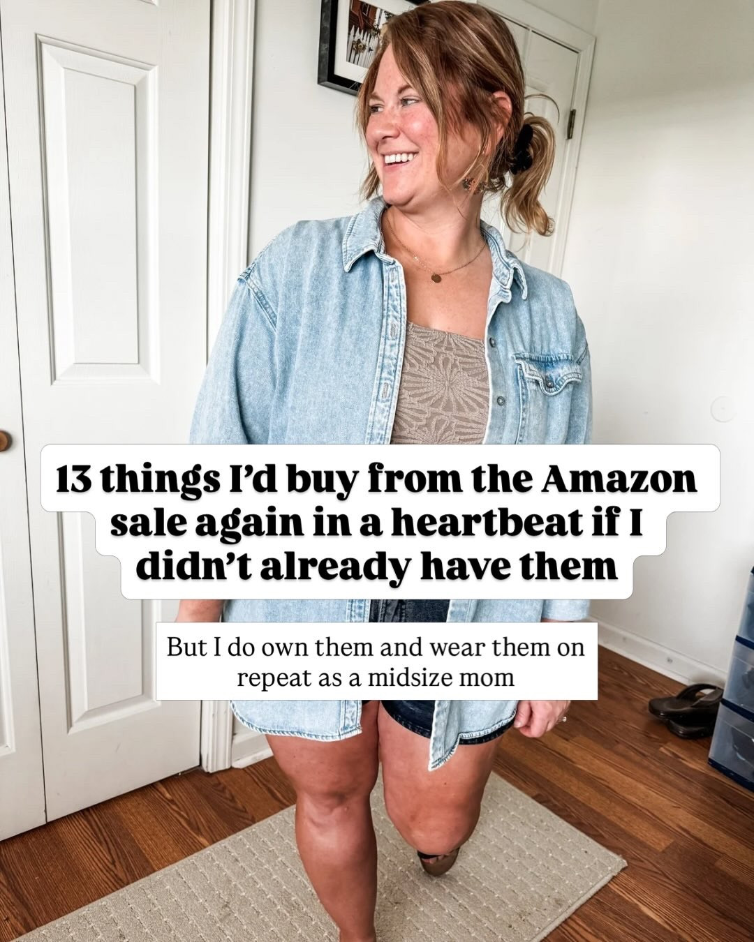 Some of my Amazon favorites that are on sale right now!!

Eyelet top - XL
Swimsuit - XXL
Linen pants (pink, blue, purple) - large
Linen pants (teal) - XXl
Leggings - XL, 25 inseam 
Floral pants - xL
Wireless bra - XXL
Underwire minimizer bra - 38DD
Built in bra tank / XL 
Quilted jacket / XL
Skort - XXL (size up)
Shorts - XXL (size up)
Crochet top - large
Satin tees - XL
Denim jumper - XL 

Also - some of these photos are from last summer! I’m currently 24ish weeks pregnant so now all of these would fit quite the same at the moment ☺️ 

#LTKMidsize #LTKSaleAlert #LTKSeasonal