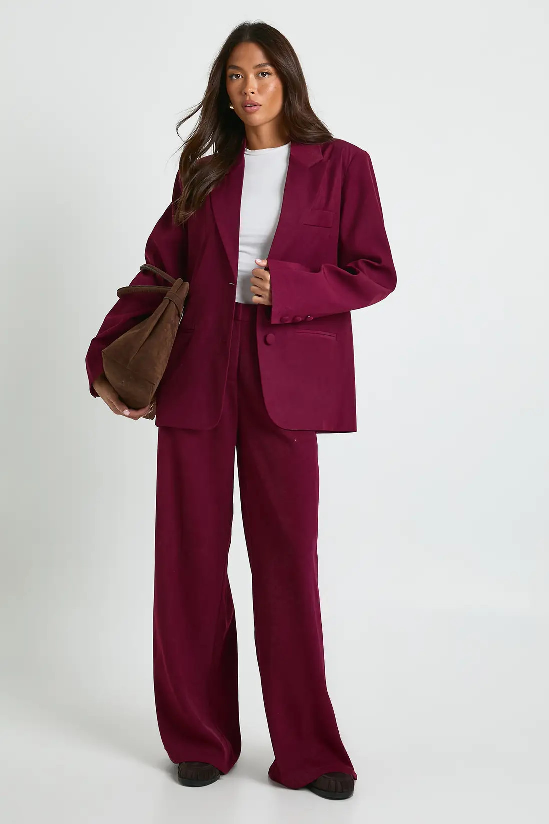 Single Breasted Relaxed Fit Tailored Blazer | Boohoo.com (UK & IE)