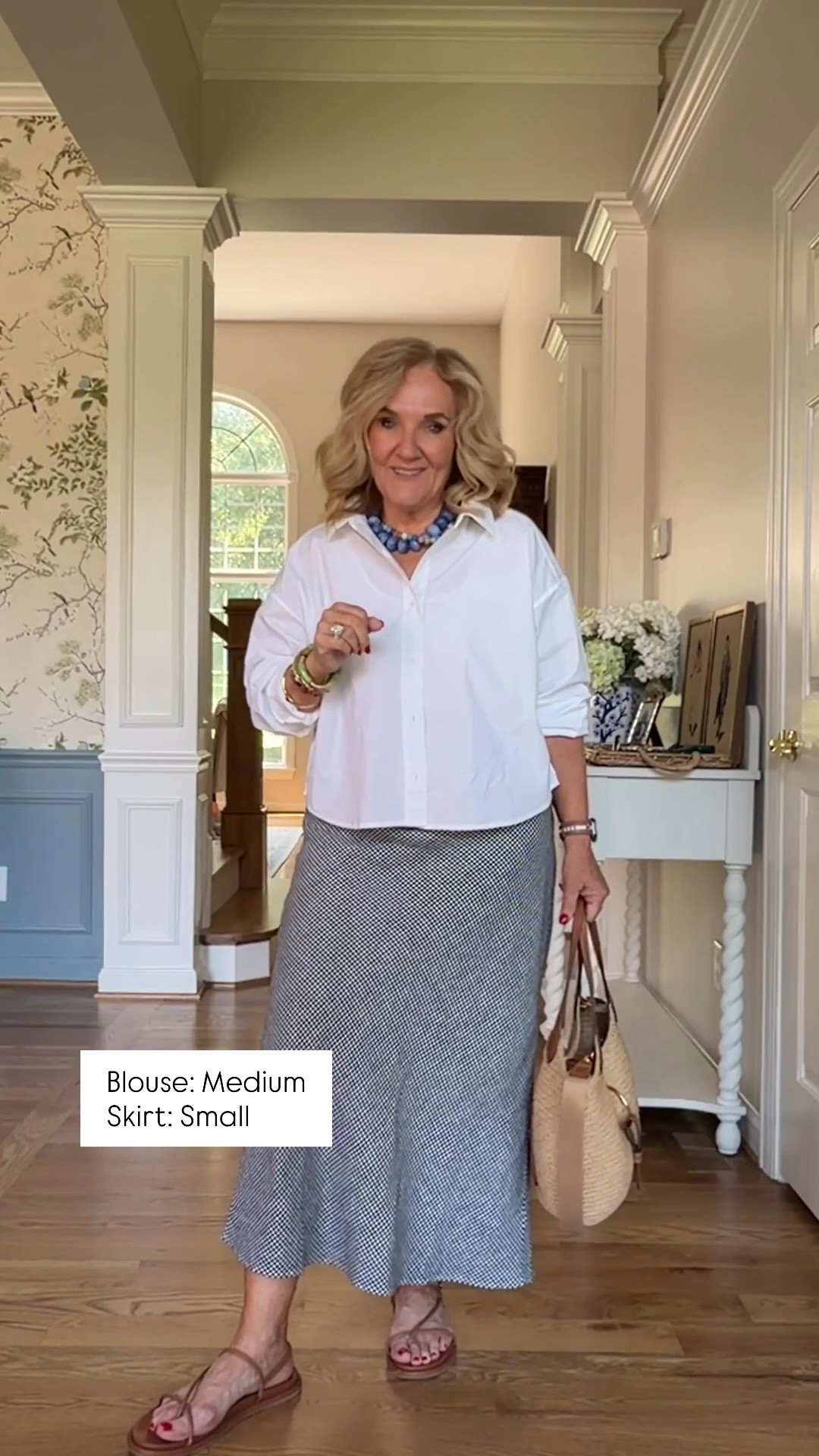 ✨ My blouse is an extra 40% off, and you can save 10% on my tote with code NANETTE! Plus, so many of the jewelry pieces are on sale too. Such a great time to grab timeless wardrobe staples!

💡 LTK MADE EASY
❤️ Heart = Support my posts!
🔖 Save = Get sale & restock alerts
📋 Lists = Keep favorites organized
📲 Share = Send your favorites to a friend (or your Christmas wish list 😉)
💬 Comment = Ask me anything about sizing or styling!

#LTKootd #LTKOver40 #LTKSaleAlert