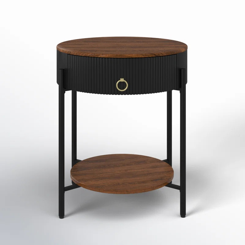 Woodville End Table with Storage | Wayfair North America