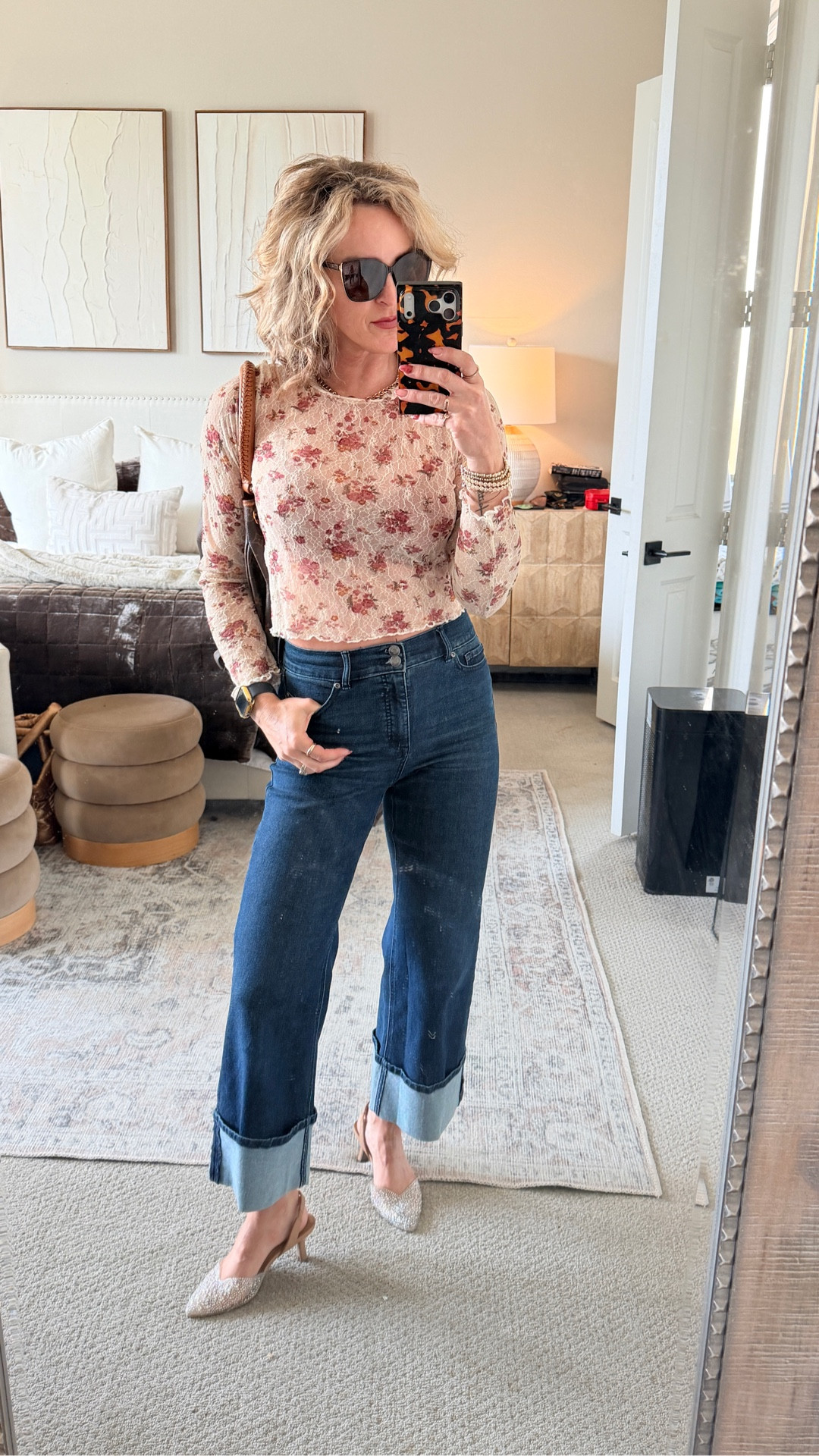 Spring vibes💕 My favorite denim right now. 

#LTKOver40 #LTKootd