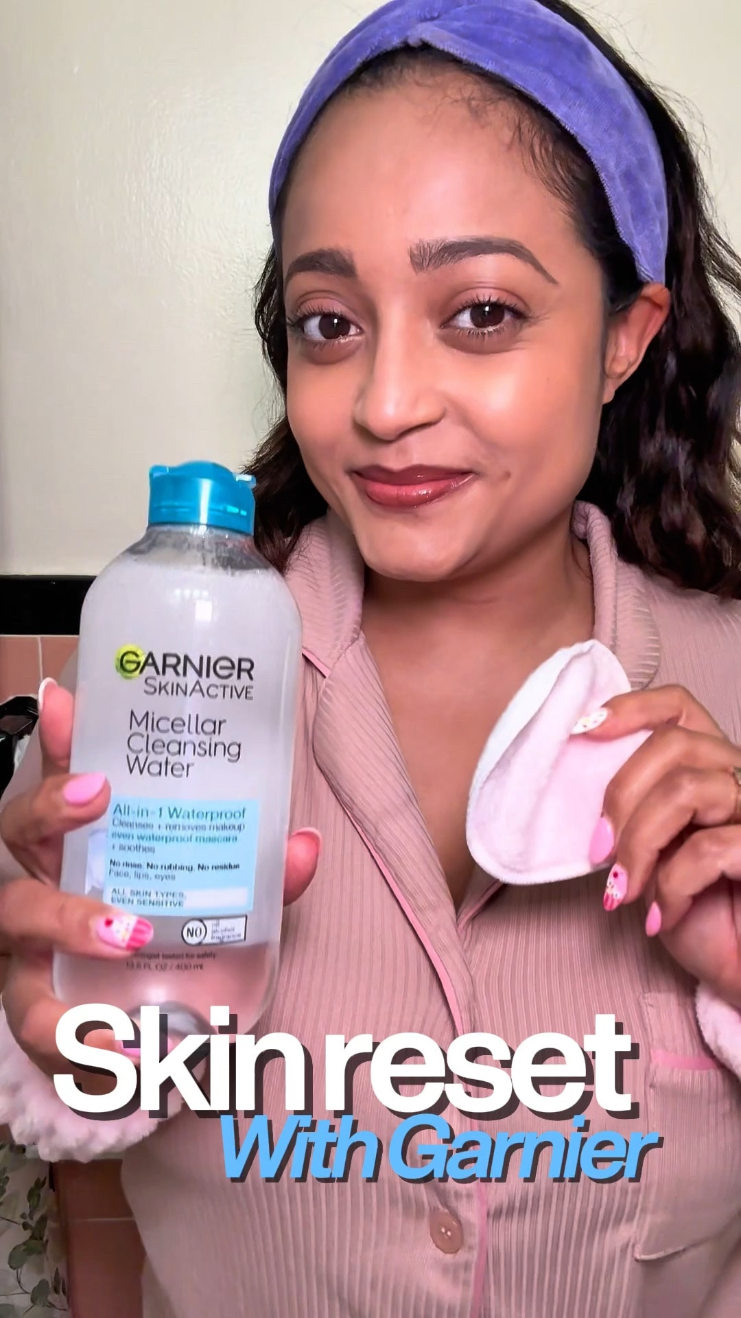 Reset your skin after a long day wearing makeup. Garnier miscellaneous water and eco pads are a perfect pair to use to remove makeup from sensitive skin. 

#LTKgrwm #LTKBeauty