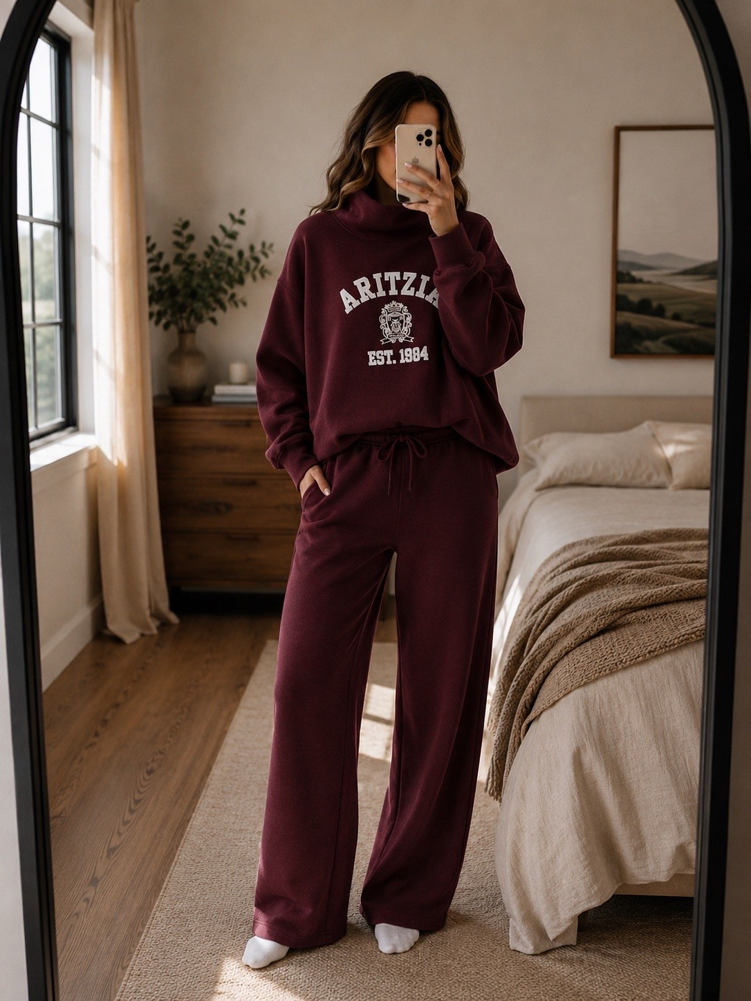 Aritzia does cozy fall better 🤎🍂 This matching set is the perfect mix of comfy + put together, and this deep burgundy color is SO good for fall. The kind of outfit I’ll be living in for coffee runs, errands & cozy weekends. #Aritzia #AritziaStyle #FallOutfit #FallFashion #CozyStyle #LTKFinds

#LTKSaleAlert #LTKSeasonal #LTKootd