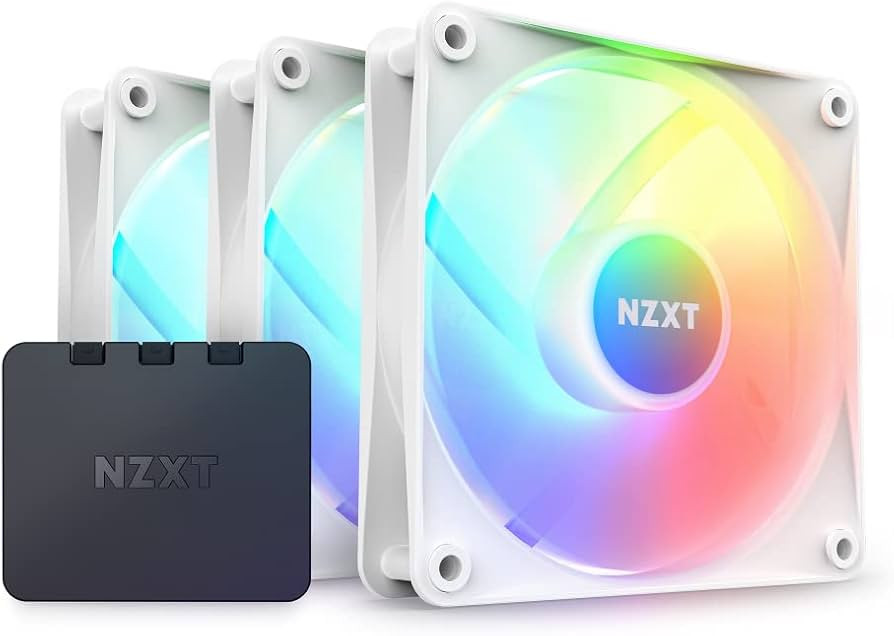 NZXT F120 RGB Core Triple Pack - 3 x 120mm Hub-Mounted RGB Fans with RGB Controller - 8 Individua... | Amazon (US)