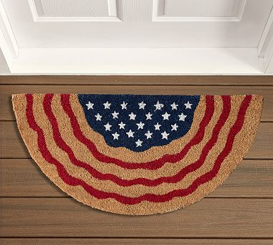 Bunting Flag Doormat | Pottery Barn (US)