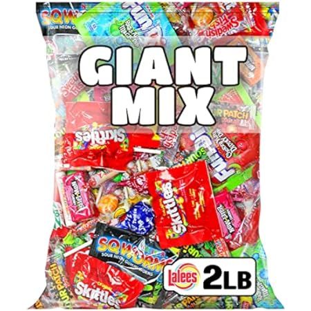 Assorted Candy - 4 Pounds - Bulk Candy - Party Mix - Goodie Bag Stuffers - Candy Variety Pack - Pina | Amazon (US)