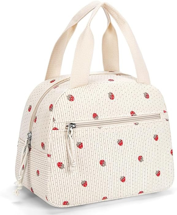 Lunch Bag, Insulated Lunch Bag for Women Men Lunch Box Lunch Tote Bag Large Capacity Reusable Ins... | Amazon (US)