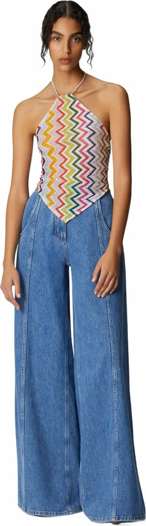 Missoni Halter Neck Top With Zig Zag Pattern | Nordstrom | Nordstrom