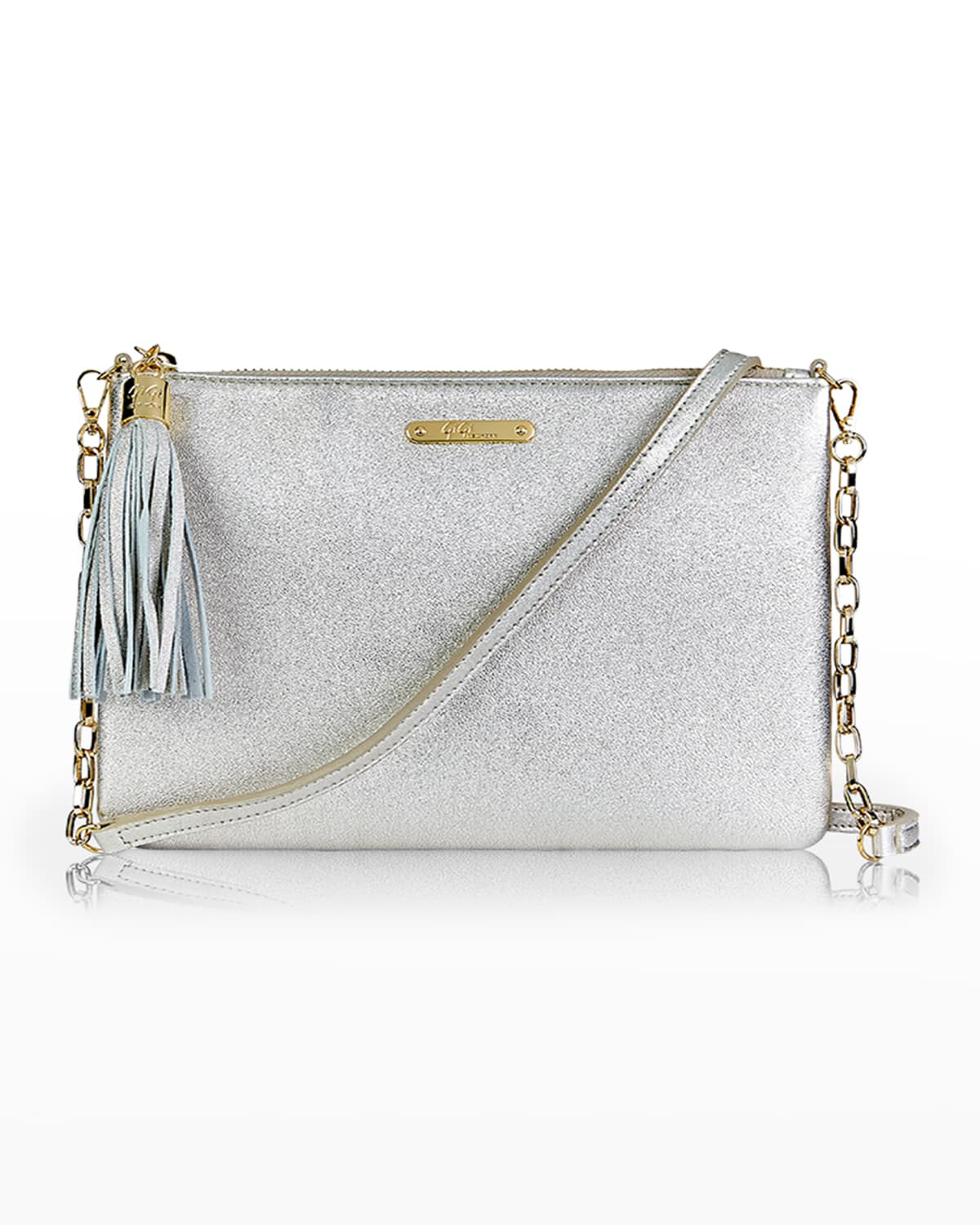Chelsea Metallic Crossbody Bag | Neiman Marcus