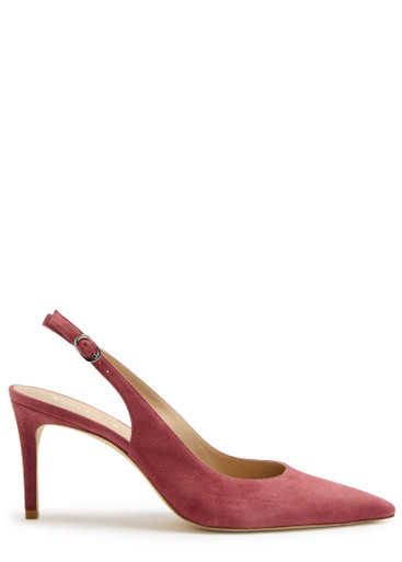 Stuart Power 75 suede slingback pumps | Harvey Nichols
