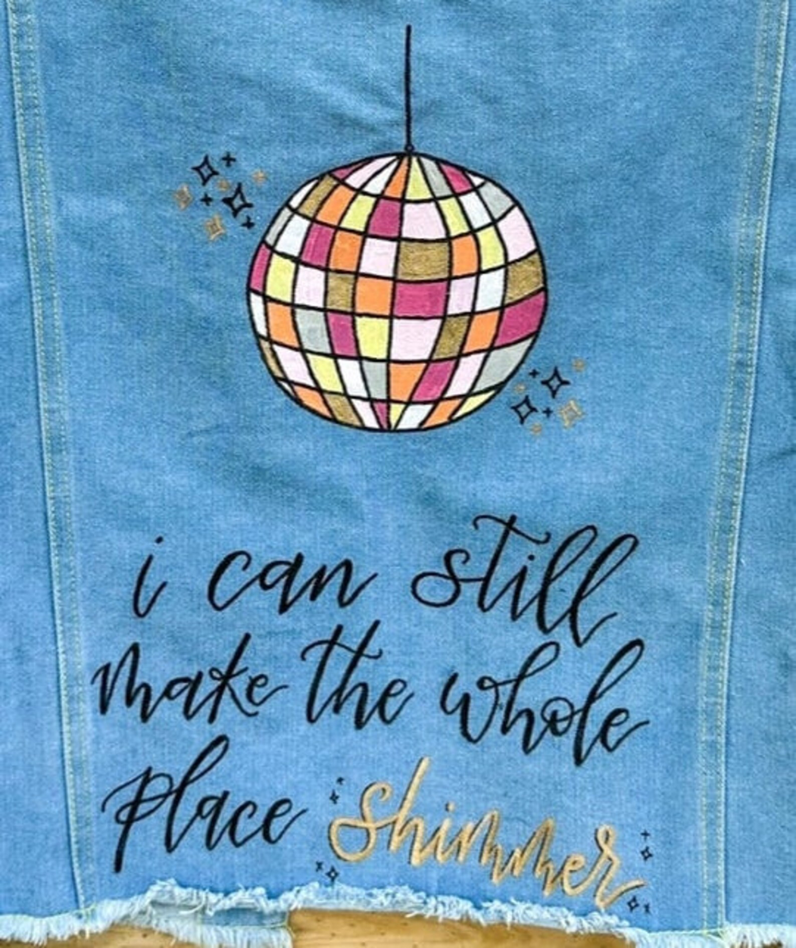 Custom Taylor Swift Eras Tour Bejeweled Hand Painted Denim Jacket | Etsy (US)