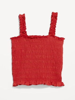 Fitted Smocked Top | Old Navy (US)