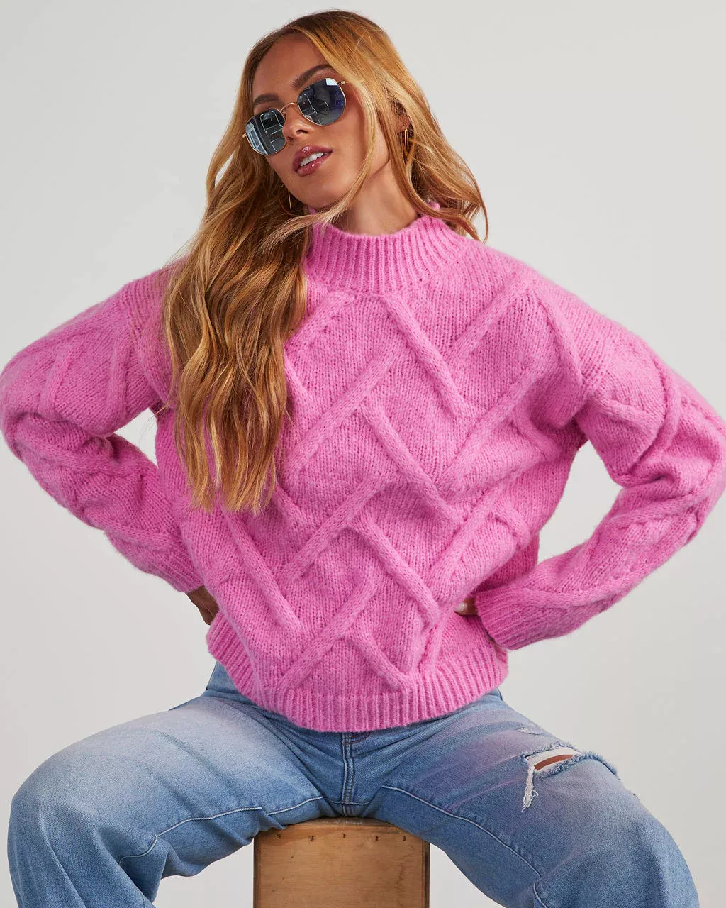 Windy City Knit Sweater – VICI