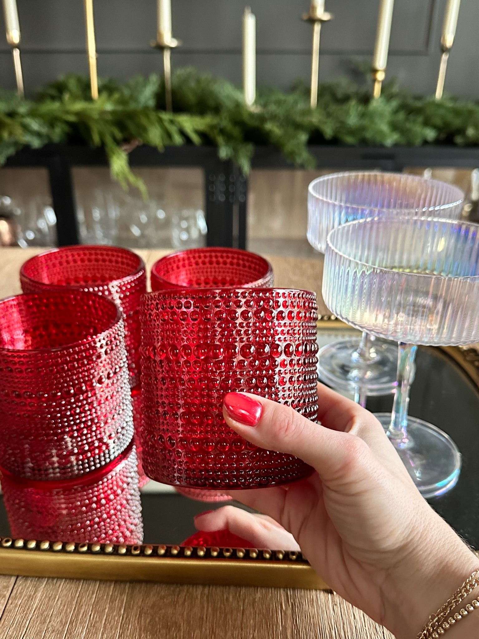 Give me all the holiday glassware. Please. 

#LTKHoliday #LTKFindsUnder50 #LTKHome