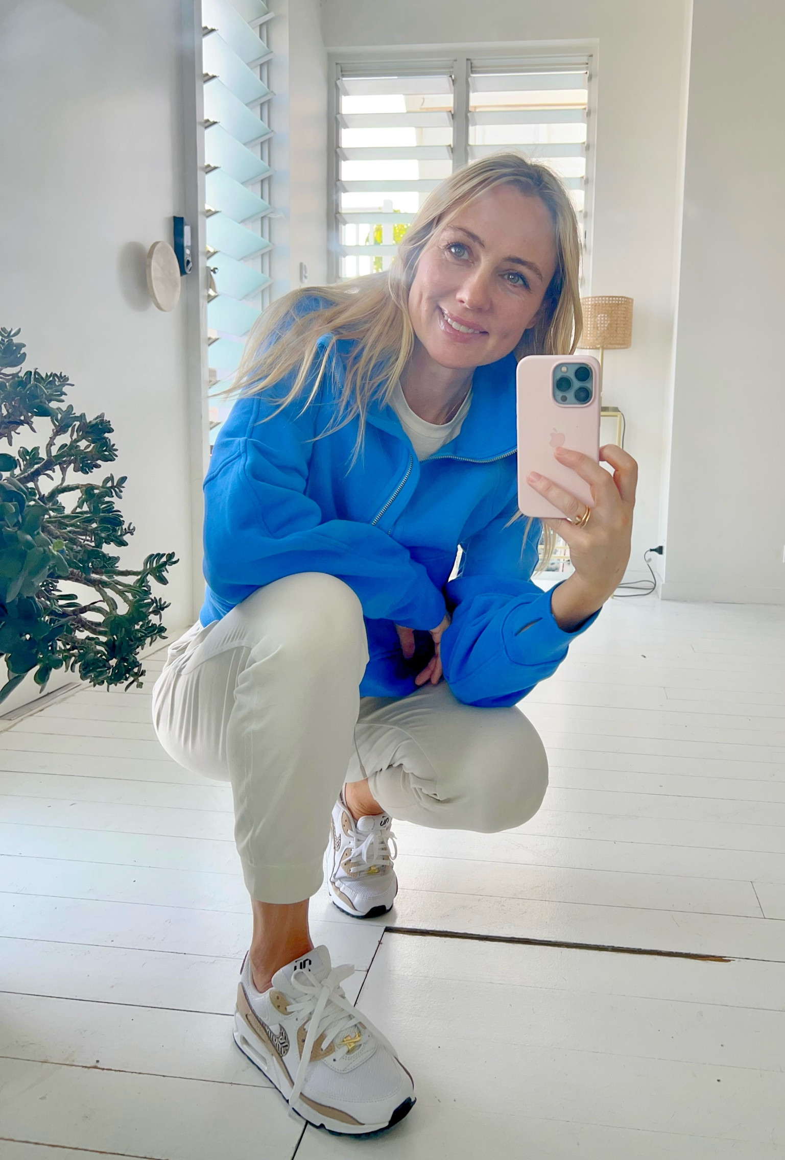 Blue is always a good idea! Just taking a moment to appreciate this scuba 🤿 funnel neck jumper that is so perfect for the change in season mood swings…breathes but also keeps you warm! Wearing an XS/S! 

#LTKover40 #LTKaustralia #LTKfitness