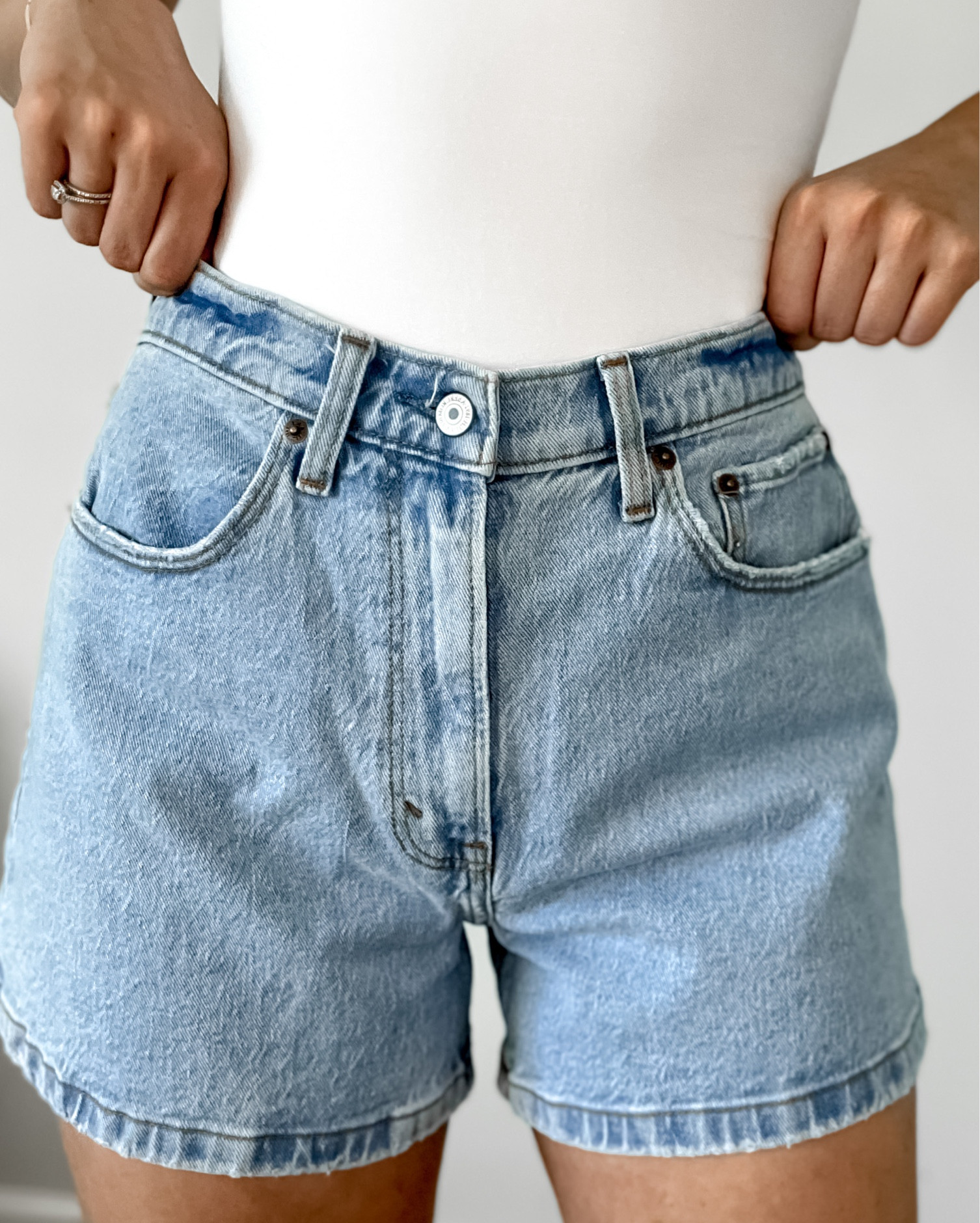 ✨ THE shorts. I get asked several times a day “where are your shorts from?” Abercrombie favorite for the Spring/Summer.☀️🍉 

#LTKFind #LTKstyletip #LTKunder100