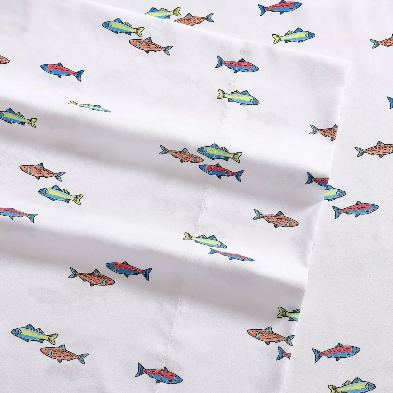 Eddie Bauer Kids Printed Sheet Set with Pillowcases, Trout | Kohl's