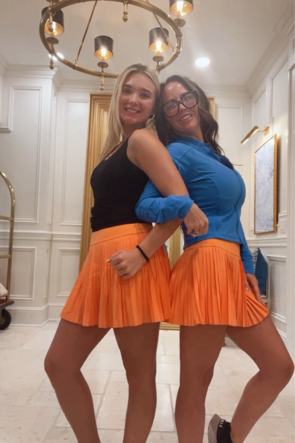 Twinning with my girl Sophie today! Love these tennis skirts from Amazon. I added a blue top, also from Amazon, and made a casual Florida Gators game day look  

#LTKFindsUnder50 #LTKStyleTip #LTKU