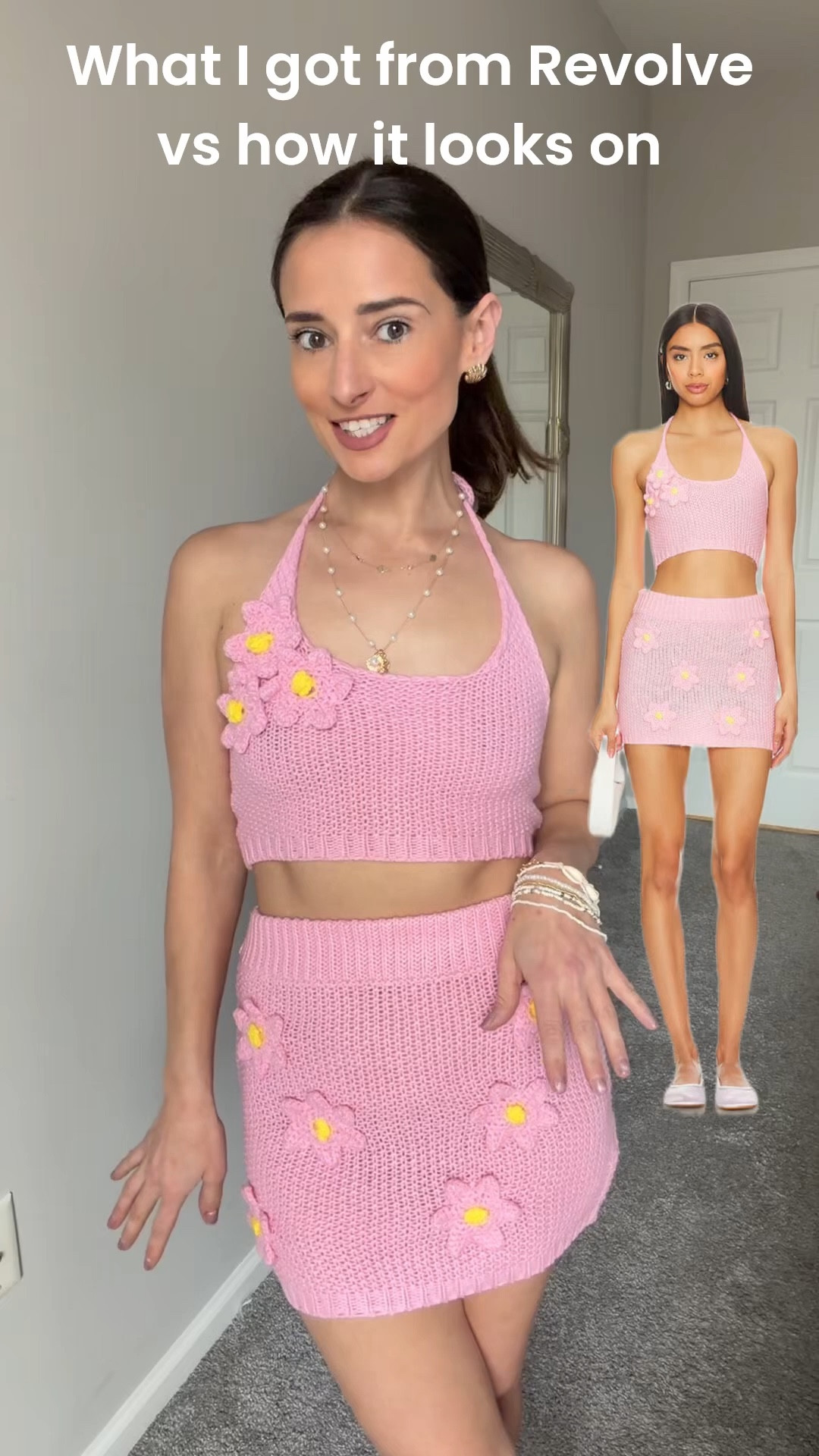 What I got from revolve vs how it looks on… what are your thoughts 

#LTKootd #LTKgrwm #LTKTravel