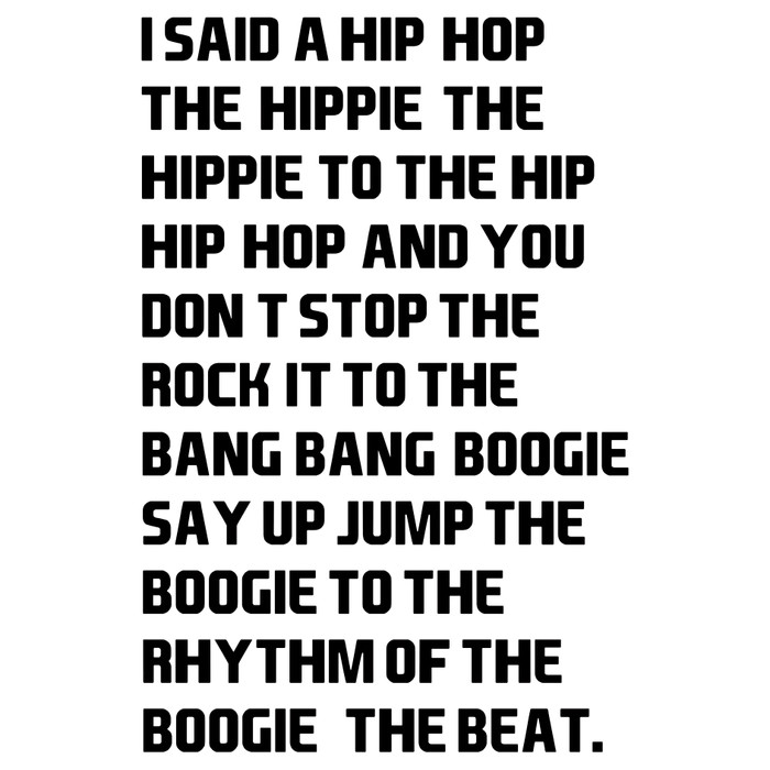 RAPPERS DELIGHT I Said A Hip Hop Art Print | Society6