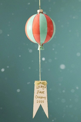 Baby's First Holiday Glass Ornament | Anthropologie (US)