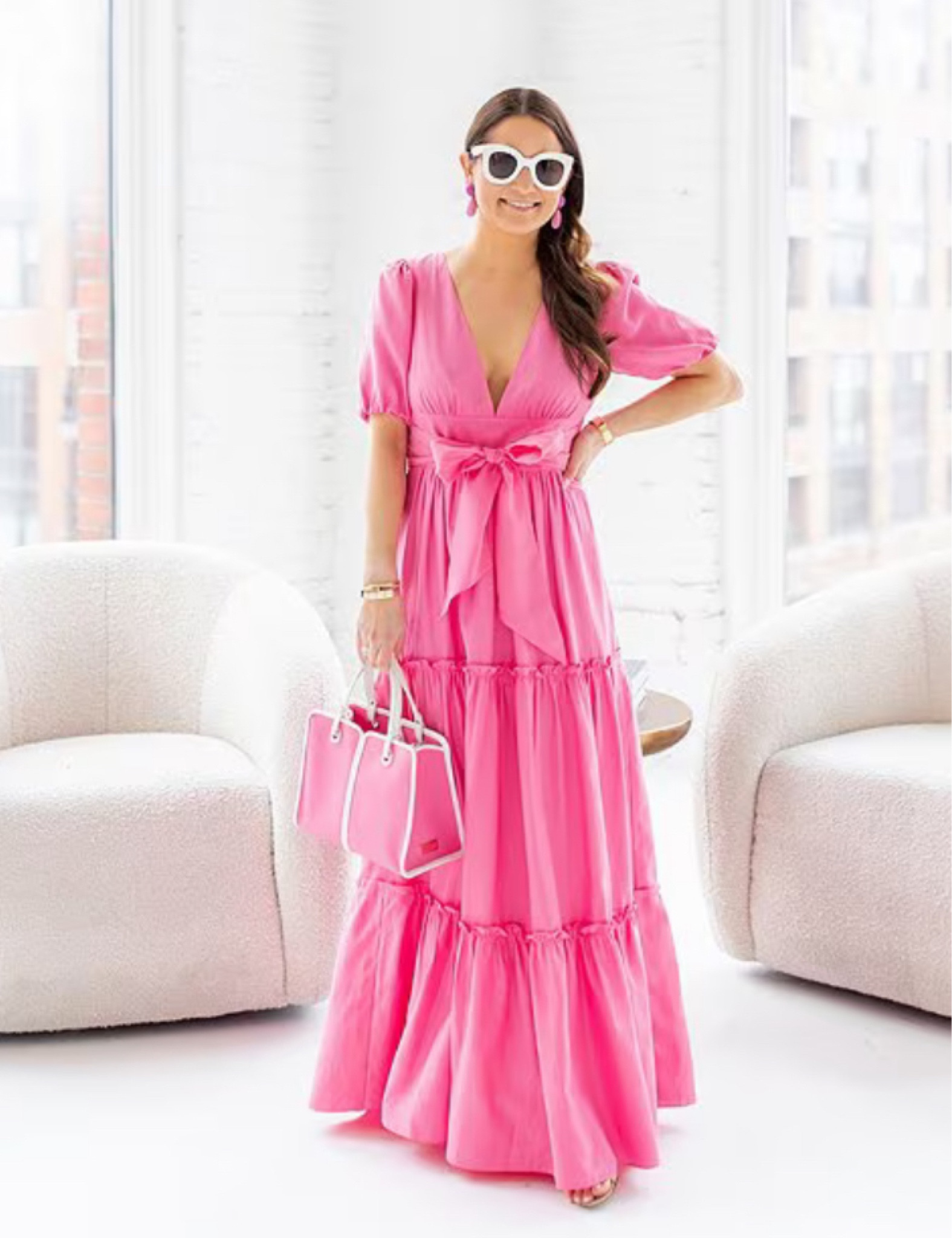 New line at Dillards. A beautiful pink maxi dress. 

#dress

#LTKSeasonal #LTKshoecrush #LTKwedding