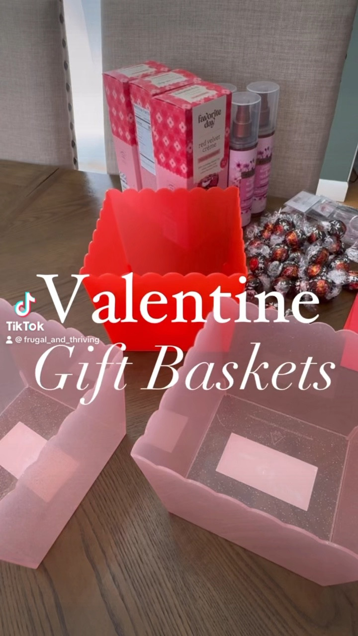 Gifting is my love language and any opportunity to throw together a gift basket, im on it! Come check out what i prepared for our teachers this Valentine's from @target !

#liketkit #valentinesday #valentine #giftideas #giftbasket #gift

#LTKfindsunder50 #LTKGiftGuide #LTKVideo