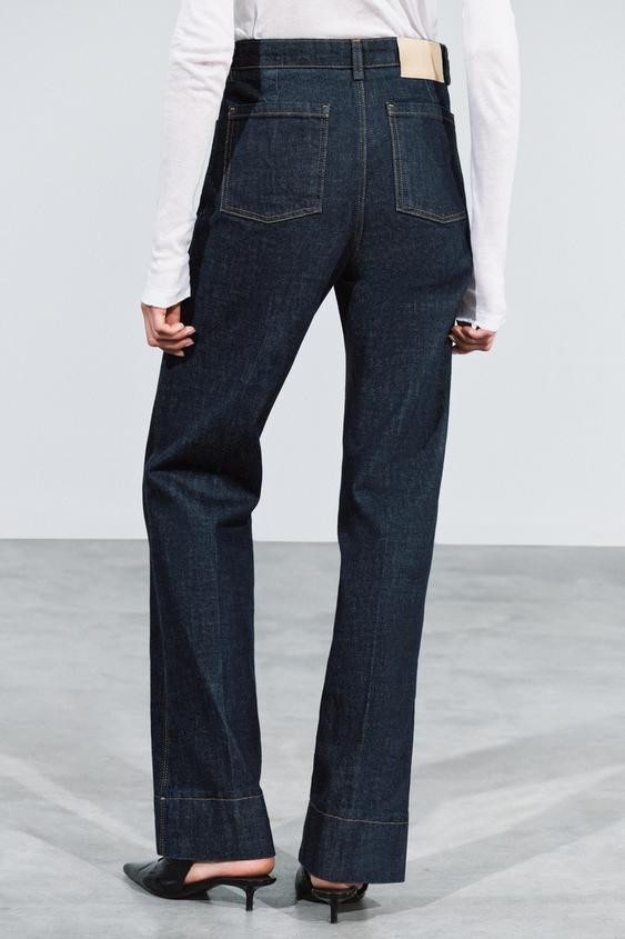 ZW COLLECTION HIGH-RISE FLARE FIT JEANS | Zara US
