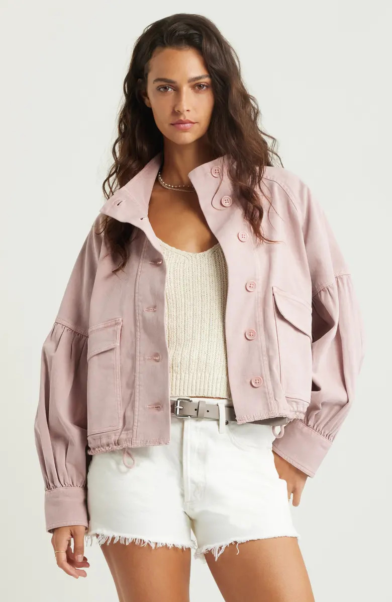 Treasure & Bond Blouson Twill Utility Jacket | Nordstrom | Nordstrom
